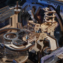 Robotime LGC01 ROKR Marble Spaceport Marble Run 3D Wooden Puzzle