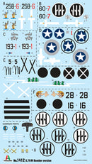 Italeri 1412 1/72 Italian Savoia-Marchetti SM.79 M Sparviero