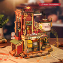 Robotime EAB01 Dream Gift Factory Wooden Music Box