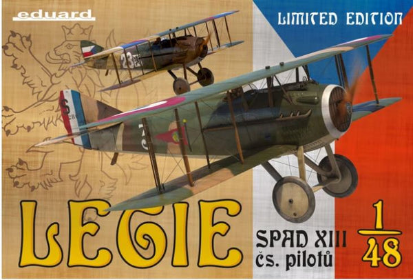 Eduard 11123 1/48 Legie SPAD XIII čs. pilotů - Limited Edition