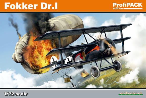 Eduard 7039 1/72 Fokker Dr.I - Profipack