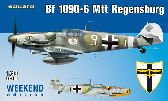 Eduard 84143 1/48 Bf 109G-6 MTT Regensburg - Weekend Edition