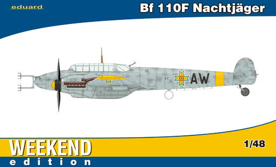 Eduard 84145 1/48 Bf 110F Nachtjager - Weekend edition