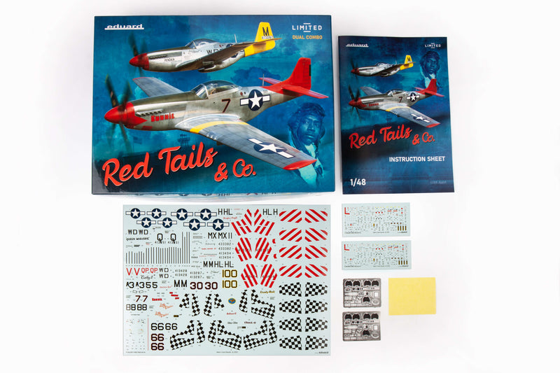 Eduard 11159 1/48 RED TAILS & Co. Dual Combo