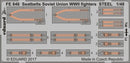 Eduard 49100 1/48 Seatbelts Soviet Union WWII fighters STEEL