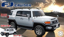 Fujimi 066127 1/24 Snap Kit, Toyota FJ Cruiser (White)