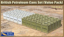Gecko Models 35GM0159 1/35 British Petroleum Cans Set Value Pack