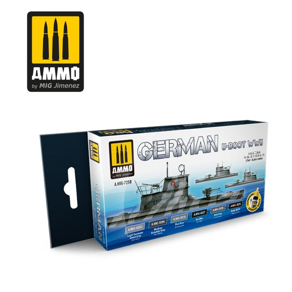 AMMO by Mig 7258 German U-Boot WWII Set