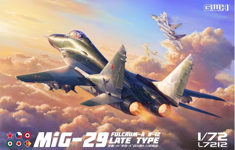 Great Wall Hobby L7212 1/72 MiG-29 [9-12] Fulcrum-A Late Type