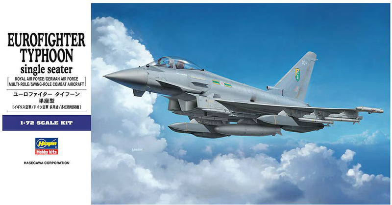 Hasegawa 01570 1/72 Eurofighter Typhoon single seater