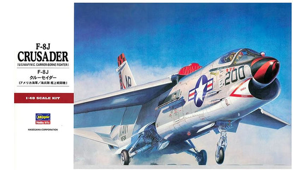 Hasegawa 07226 1/48 F-8J Crusader U.S. Navy/M.C. Carrier-Borne Fighter