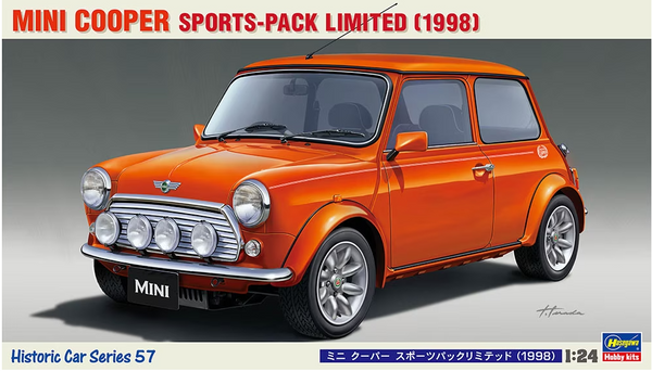 Hasegawa 21157 1/24 Mini Cooper Sports-pack Limited (1998)