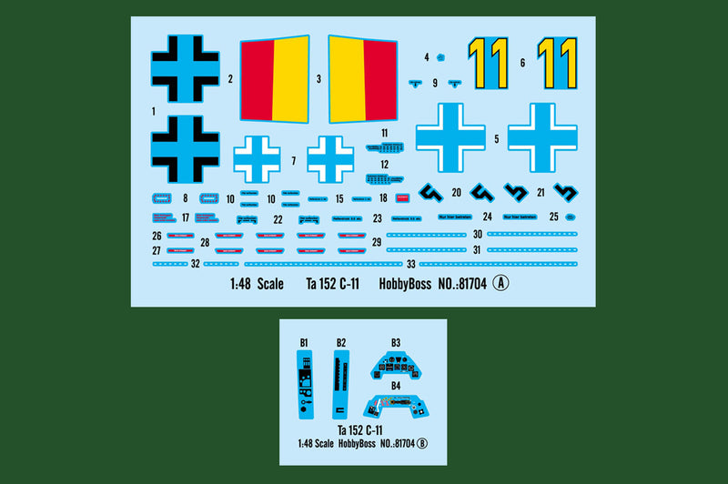 Hobby Boss 81704 1/48 Ta 152 C-11