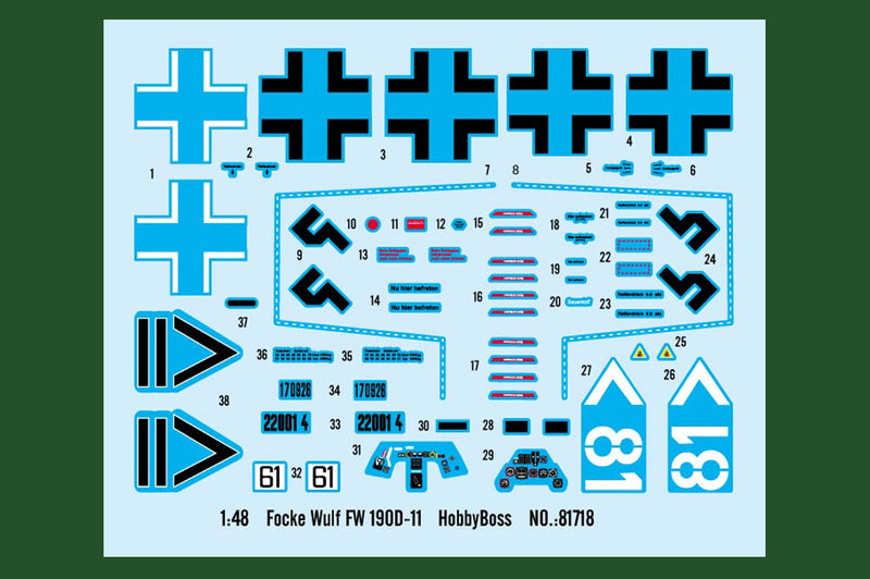 Hobby Boss 81718 1/48 Focke-Wulf FW190D-11