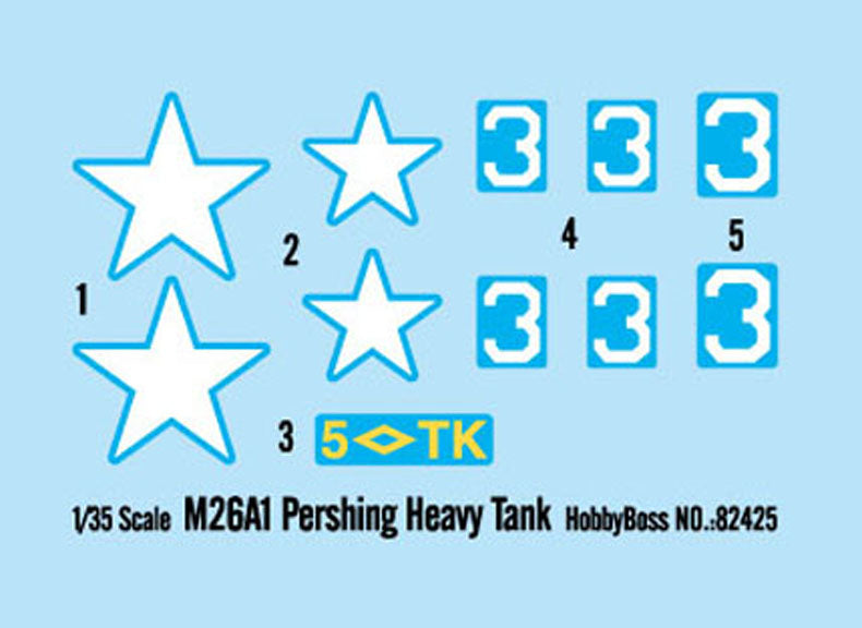 Hobby Boss 82425 1/35 M26A1 Pershing Heavy Tank