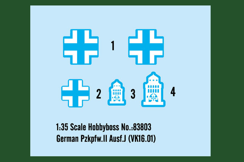 Hobby Boss 83803 1/35 German Pzkpfw.II Ausf.J VK 16.01