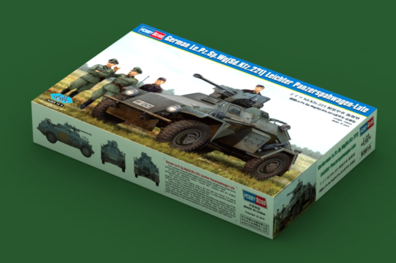 Hobby Boss 83814 1/35 German Le.Pz.Sp.Wg. (Sd.Kfz. 221) Leichter Panzerspähwagen (late)