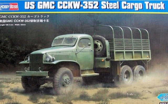 Hobby Boss 83831 1/35 US GMC CCKW-352 Steel Cargo Truck