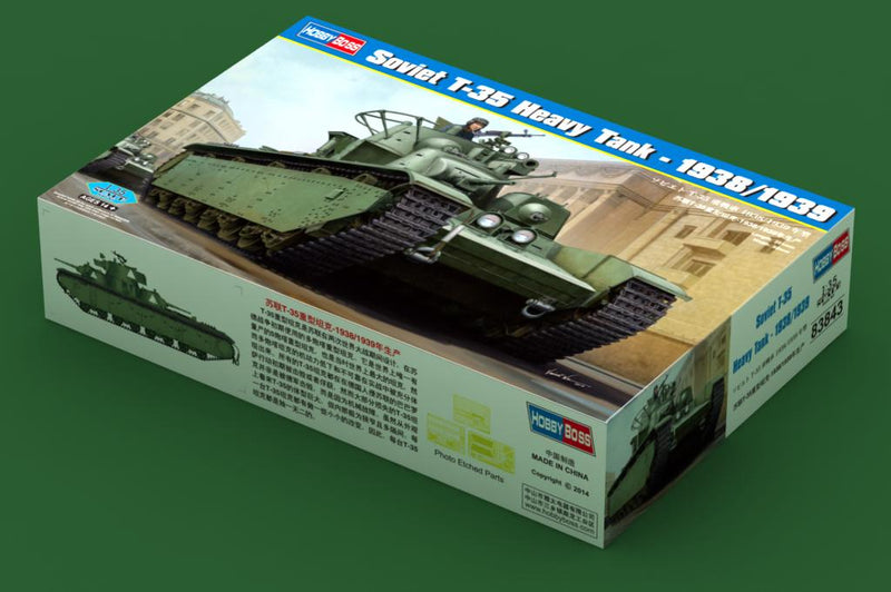 Hobby Boss 83843 1/35 Soviet T-35 Heavy Tank 1938/1939