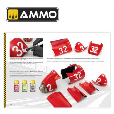 AMMO by Mig  6298 How to Paint Scale Cars (Multilingual)