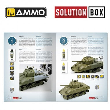 AMMO by Mig 6528 How to Paint WWII USA ETO Vehicles Solution Book 22