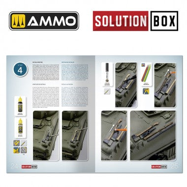 AMMO by Mig 6528 How to Paint WWII USA ETO Vehicles Solution Book 22