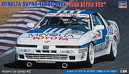 Hasegawa 21142 1/24 Toyota Minolta Supra Turbo A70 "1988 Inter TEC"