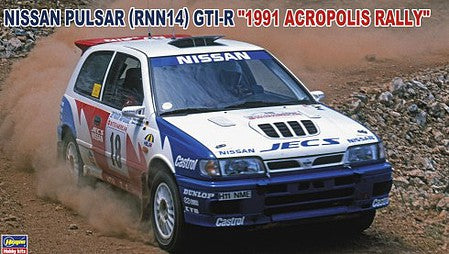 Hasegawa 21153 1/24 1991 Nissan Pulsar GTI-R Acropolis Rally Race Car