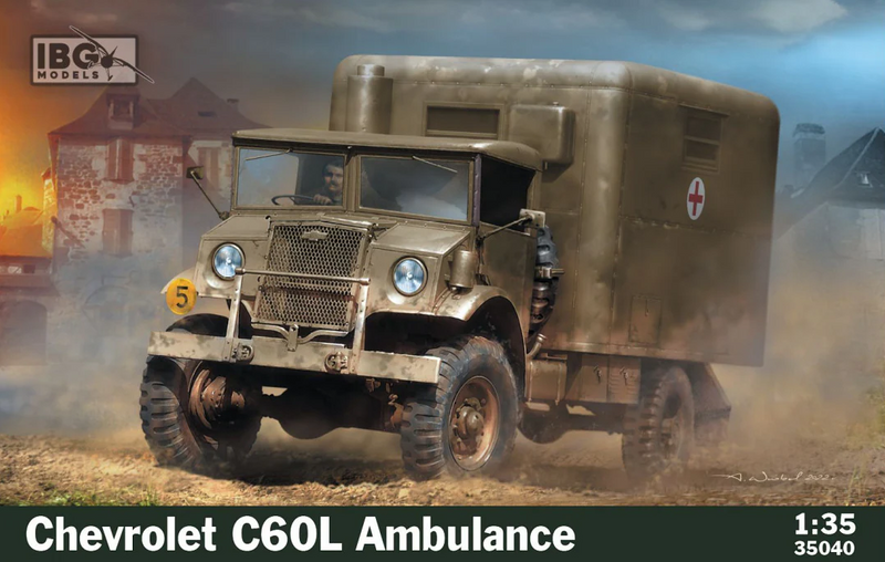 IBG 35040 1/35 Chevrolet C60L Ambulance