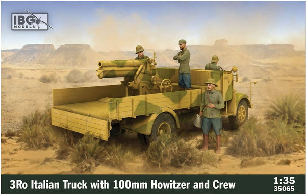 IBG 35065 1/35 3RO Italian Truck 100mm Howitzer and Crew