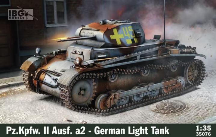 IBG 35076 1/35 Pz.Kpfw. II Ausf. a2 German Light Tank