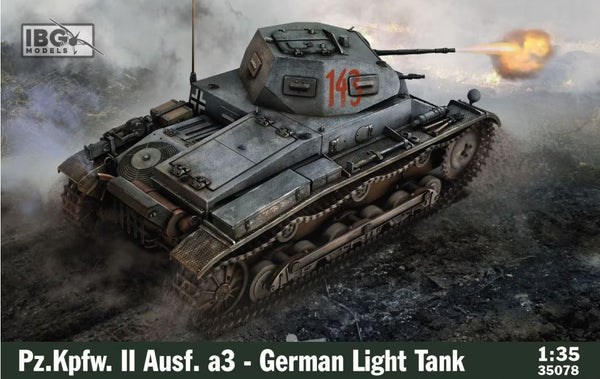 IBG 35078 1/35 Pz.Kpfw. II Ausf. a/3 German Light Tank