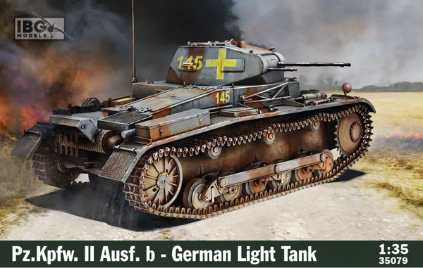 IBG 35079 1/35 Pz.Kpfw. II Ausf. b German Light Tank