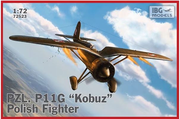 IBG 72523 1/72 PZL P.11g "Kobuz" Polish Fighter