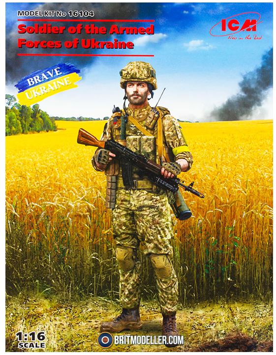 ICM 16104 1/16 Soldier of the Armed Forces of Ukraine