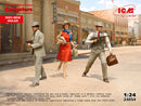ICM 24054 1/24 Gangsters (3 figures - 2 male, 1 female)