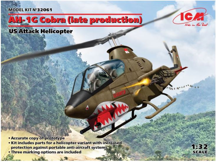 ICM 32061 1/32 AH-1G Cobra (Late Production)