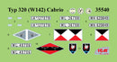 ICM 35540 1/35 Typ 320 (W142) Cabriolet, WWII German Staff Car