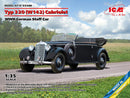 ICM 35540 1/35 Typ 320 (W142) Cabriolet, WWII German Staff Car