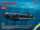 ICM S019 1/700 U-Boat Type 'Molch', WWII German Midget Submarine (100% new molds)