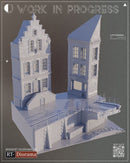 RT DIORAMA 35056 1/35 “Collapsed Bridge” Netherlands [Diorama Base]