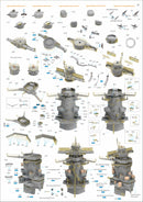 Very Fire 350902 1/350 Scale IJN YAMATO - Delux Edition