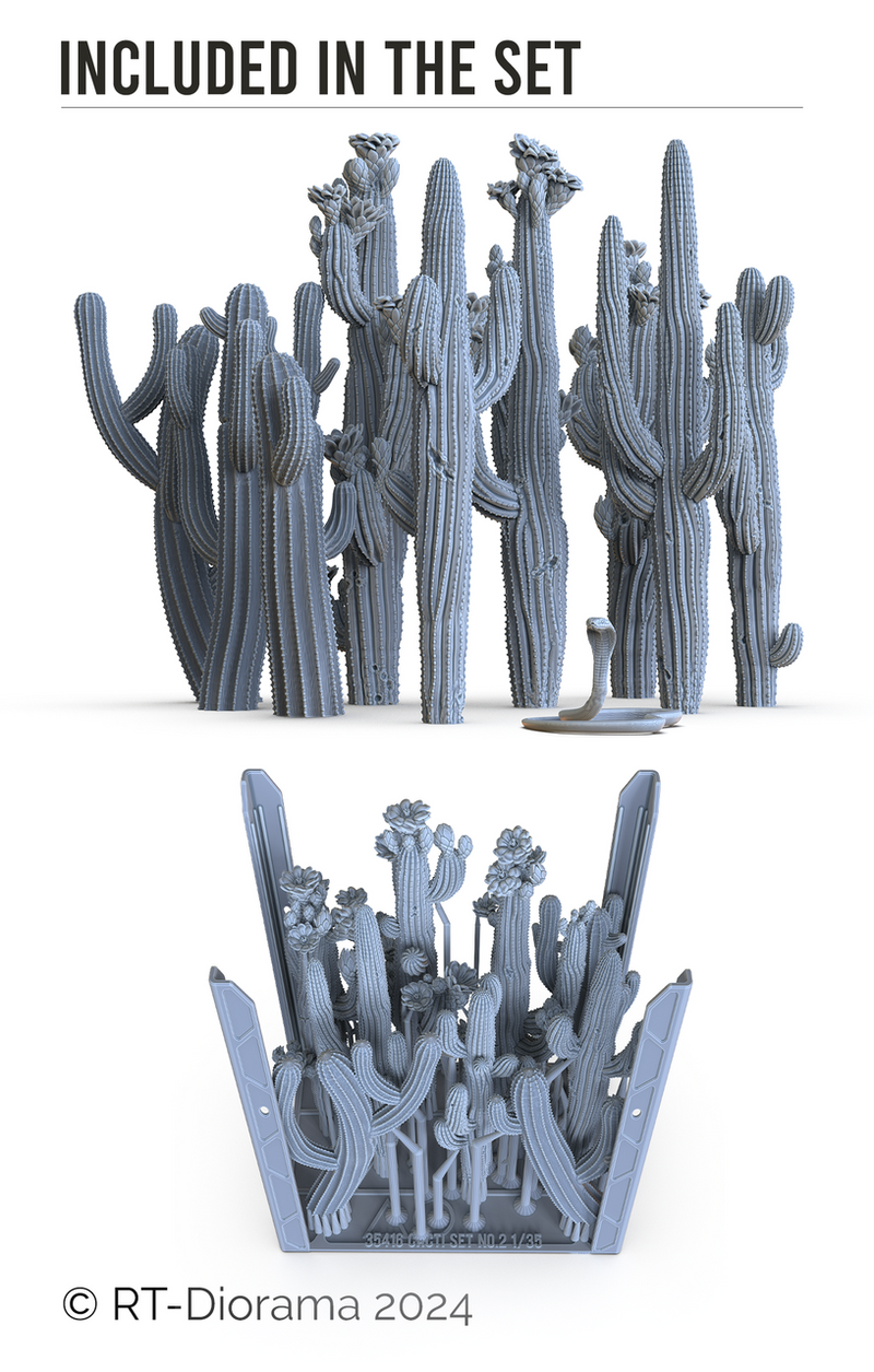 RT DIORAMA 35416 1/35 Cactus Set No.2