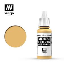 Vallejo 70.916 Sand Yellow- Model Color 17ml