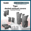 FC Model Trend 16488 1/16 Tiger, Dented Exhaust Covers