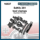 FC Model Trend 16537 1/16 Sdkfz 251 Tool Clamps