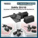 FC Model Trend 16533 1/16 Sdkfz 251/10 (Das Werk Conversion Kit)