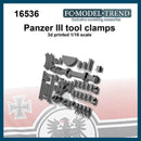 FC Model Trend 16536 1/16 Panzer III Tool Clamps