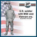 FC Model Trend 16570 1/16 US Soldier - Vietnam Era with M55 Vest