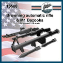 FC Model Trend 16580 1/16 Browning Automatic Rifle & M1 Bazooka